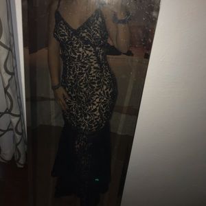 mermaid prom dress